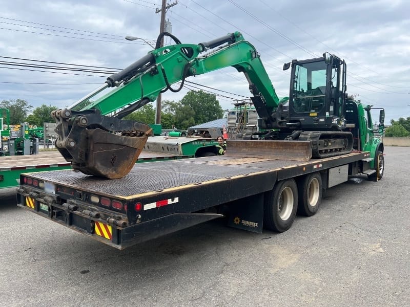 I-94 heavy equipment transport