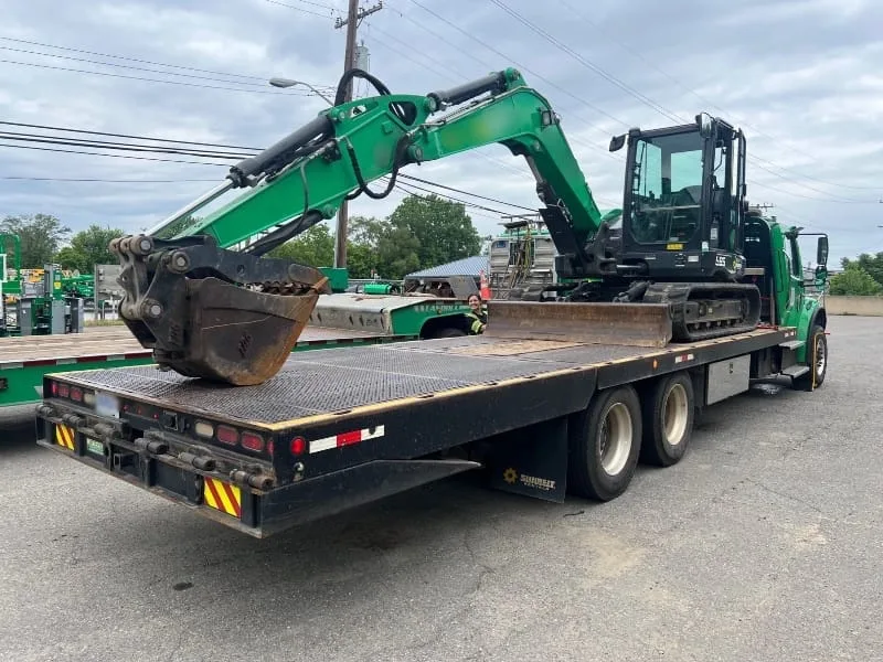 I-94 heavy equipment transport